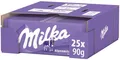 Produktbild: Milka Alpenmilch - Schokolade - 25 Tafeln je 90 Gramm