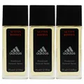 Produktbild: Adidas Active Bodies 3 x 75 ml Deodorant Natural Spray Set