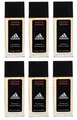Produktbild: (1L/75,53€) 6 x 75 ml Adidas Active Bodies Deo Herren Pflege D/S