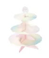 Produktbild: We Heart Pastels, Doppelseitiger Kuchenstand mit 3 Lagen aus Karton, H 37,5 c...
