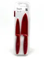 Produktbild: WMF Touch Messerset 2-teilig, Küchenmesser mit Schutzhülle, rot