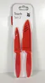 Produktbild: WMF Messerset 2-teilig rot Touch Kochmesser, Allzweckmesser, Klingenschutz