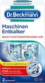 Produktbild: Dr. Beckmann Maschinen-Entkalker | gegen hartnäckigen Kalk in Wasch- und Spülmaschinen | hilft Funktionsstörungen vorzubeugen | 2 x 50 g