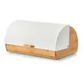 Produktbild: Zeller Bamboo/ Metall Brotkasten 25366 , Maße: 39 x 27 x 19 cm, weiß