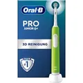 Produktbild: Oral-B Pro Junior Elektrische Zahnbürste/Electric Toothbrush für Kinder ab 6 Jahren, Drucksensor, 3 Putzmodi inkl. Sensitiv für Zahnpflege, weic...