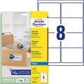 Produktbild: AVERY 200 Zweckform Versandetiketten J8165-25 weiß 99,1 x 67,7 mm