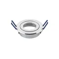 Produktbild: Alu-Einbaustrahler RING, IP20, Ø 8.3cm, Schnellwechsel-Innenring, inkl. GU5.3 Fa