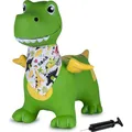 Produktbild: Grün Hüpftier Dino mit Flügel HoppyDoo mit Pumpe (466007)