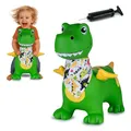 Produktbild: 466007 Hüpftier Dino mit Flügel HoppyDoo - Spielzeug für Kinder, Hüpfspielzeu...