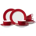 Produktbild: Ritzenhoff Breker Kaffeeservice, Rot, Keramik, 1x1x1 cm, Essen & Trinken, Geschirr, Geschirr-Sets