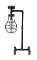 Produktbild: Solar Stehlampe - Gusseisen / Rohr Design - Vintage LED Lampe Leuchte Industrial