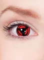 Produktbild: Maskworld Kakashis Mangekyou Sharingan Kontaktlinsen/Jahreslinsen - Motivlinsen ohne Sehstärke - Unisex - Erwachsene - ideal für Halloween, Karneval, Motto- und Horror-Party