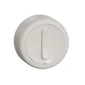 Produktbild: Schneider Electric Elso runder Universalschalter, 1-fach, Aufputz, Renova, 16AX, 250V AC, weiss, Artikelnummer WDE015821