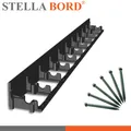 Produktbild: Stella Bord Rasenkante 6x100cm Beeteinfassung Mähkante Beetumrandung + 5 Nägel