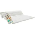 Produktbild: Bodyprotect, Topper Kaltschaum Matratzenauflage für bis zu 30 cm, 3 cm hoch, allergikerfreundlicher Mikrofaserbezug, (Schaumtopper 3 cm), elastische Eckgummis, Öko-TEX, Made in EU 200 cm x 200 cm x 3 cm