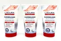 Produktbild: ✅ Lacura med Fußbalsam Glycerin 10% Urea trockene Haut Fusspflege 3x 150ml ✅
