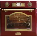 Produktbild: Kaiser Empire EH 6355 RotEm Einbau-Backofen – Retro Elektrobackofen, Autark, 60 cm, 67L, 8 Funktionen in Rot