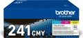 Produktbild: Brother TN241CMY - 3er-Pack - Gelb, Cyan, Magenta