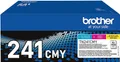 Produktbild: Brother TN241CMY - 3er-Pack - Gelb, Cyan, Magenta - original - Tonerpatrone - für Brother DCP-9015, DCP-9020, HL-3140, HL-3150, HL-3170, MFC-9140, MFC-9330, MFC-9340