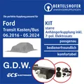 Produktbild: Für FORD Transit Kasten/Bus Typ V363 / FAD / FBD 16- AHK starr +7pol sp. E-Satz