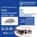 Produktbild: Für FORD Transit Kasten/Bus Typ V363 / FAD / FBD 24- AHK starr +7pol spez E-Satz