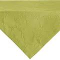 Produktbild: Erwin Müller Tischwäsche, Mitteldecke, Tischdecke mit Jaquardmuster, Serie Arnsberg apfelgrün Größe 80x80 cm - Robustes Gewebe ist bügelleicht und Lange haltbar, mit hochwertigem Kuvertsaum