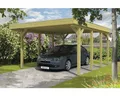 Produktbild: Einzelcarport SKAN HOLZ Friesland 397x555 cm mit Aluminium-Dach tauchimprägniert