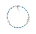 Produktbild: Amen Armband Original silver bracelet with Rosary BROBC3 crystals