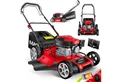 Produktbild: MASKO Benzinrasenmäher, 51 cm Schnittbreite, Rasenmäher mit Radantrieb, 4-Takt-Motor & Mulch-Funktion inkl Fangkorb