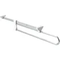 Produktbild: Hettich - Kleiderbügelhalter ausziehbar 350 mm, verchromt, 1 Stück Möbelbeschläge