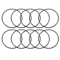 Produktbild: 10 Nitrilkautschuk metrische Gummiringe Dichtung 75mm AD 70mm ID 2,5mm Breite