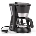 Produktbild: Camp4 Kaffeemaschine 12V 170W, schwarz 650ml, 4-6 Tassen (932991862)
