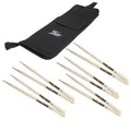 Produktbild: Fame Drumstick Tasche, 5A Hickory Sticks, Wood Tip Drumsticks, StickBag Set
