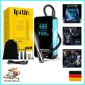 Produktbild: Elektrische Luftpumpe 150 PSI IPFLIN tragbar Akku Kompressor 12V 5000mAh für ...
