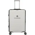 Produktbild: Travelite Kofferschutzhülle bis 71 cm, transparent, wasserabweisend, mit Druckknöpfen
