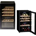 Produktbild: Wolkenstein WTS49DW, Weinkühler mit Kompressor, Freistehend, 49 Flasche(n), G, Innenbeleuchtung, Schwarz - Schwarz