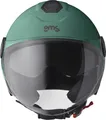 Produktbild: GMS Motorrad Helm Gelato Menta -Jethelm mit Sonnenblende und Visier Größe S