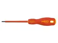 Produktbild: 04-073 Schraubendreher isoliert Phillips PH2 L.Klingen: 100mm 1kVAC NEO TOOLS