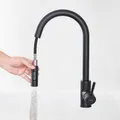 Produktbild: Küchenarmatur mit Auslauf LONHEO 360° schwarz