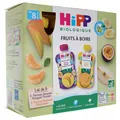 Produktbild: HiPP Trinkobst ab 8 Monaten Bio 8 Flaschen à 90 ml ist eine Packung mit 8 Zubere