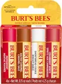 Produktbild: Burt's Bees Geschenkset | Lippenbalsam-Set mit Bienenwachs und Vitamin E | 100 % natürlichen Ursprungs | Shortbread Cookie, Cranberry Spritz, Salzkaramell und Pfefferminz | 4 x 4,25 g