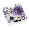 Produktbild: 20 Servietten Lila Blütenwelt | Blumen | Frühling | Sommer | Natur | Tischdeko | Decoupage | Serviettentechnik 33x33cm