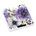 Produktbild: 20 Servietten Violet Vintage Flowers Lila Blütenwelt Blumen Garten Natur 33x33cm