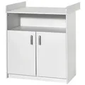 Produktbild: Schardt Wickelkommode Classic white, Weiß, Kunststoff, 1 Fächer, 78x94x98 cm, Babymöbel, Wickelkommoden & Zubehör, Wickelkommoden