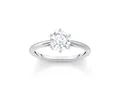 Produktbild: Thomas Sabo TR2474-051-14-52 SPARKLING WHITE Ring - Weiß - Silber + Zirkonia - Gr. 52