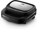 Produktbild: Philips 5000 Serie Sandwichmaker 3in1 Waffel Panini Platten 750W schwarz