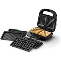 Produktbild: Philips HD2350/80 3-in-1-Toaster, 750 W, schwarz – Sandwiches, Waffeln gebraucht