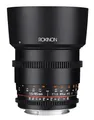 Produktbild: Rokinon Cine DS 85 mm T1.5 AS IF UMC Full Frame Cine Objektiv für Canon EF, Sony E, schwarz, Full-Size