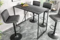 Produktbild: riess-ambiente Bartisch SLIM LINE 120cm graphit · Stehtisch · minimalistisch (Einzelartikel, 1-St), Theke · Küche · Metall · eckig · Marmor-Design · Industrial