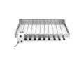 Produktbild: BBQ-Toro Drehspieß Edelstahl Grillaufsatz, 10 Spieße 58 x 26-40 cm, Motor links